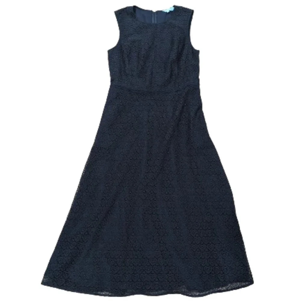 Draper James Heart Lace Midi Love‎ Circle Dress size 8